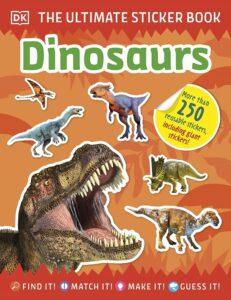 Libro De Pegatinas De Dinosaurios De 250 Pegatinas