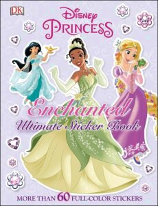 Libro De Pegatinas De Princesas De Disney De 60 Pegatinas
