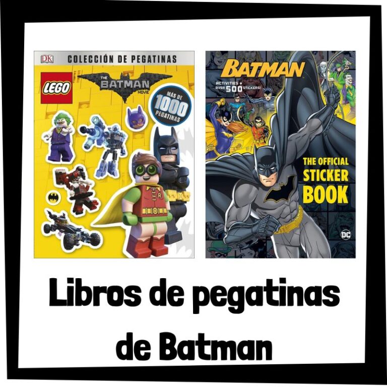 Lee más sobre el artículo Libros de pegatinas de Batman