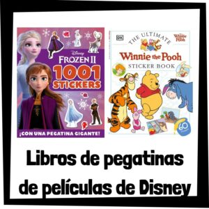 Los mejores libros de pegatinas de películas individuales de Disney - Libros de stickers