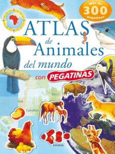 Mi Gran Atlas De Animales De 300 Pegatinas