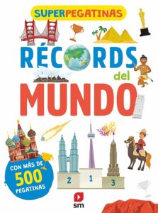 Libro De Pegatinas De Records Del Mundo De 500 Stickers