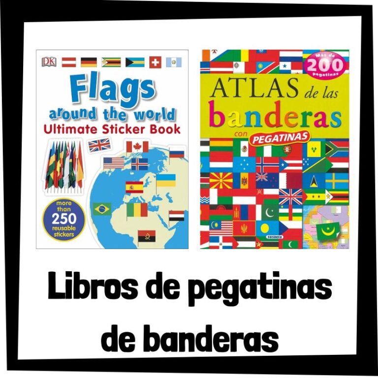 Lee más sobre el artículo Libros de pegatinas de banderas del mundo
