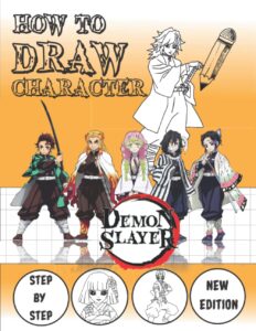 How To Draw Character Demon Slayer Step By Step