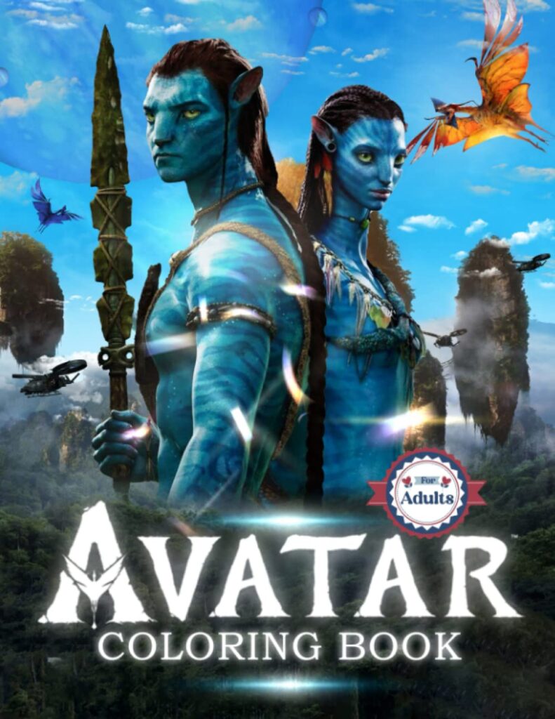Libros para colorear de Avatar - Libros para colorear