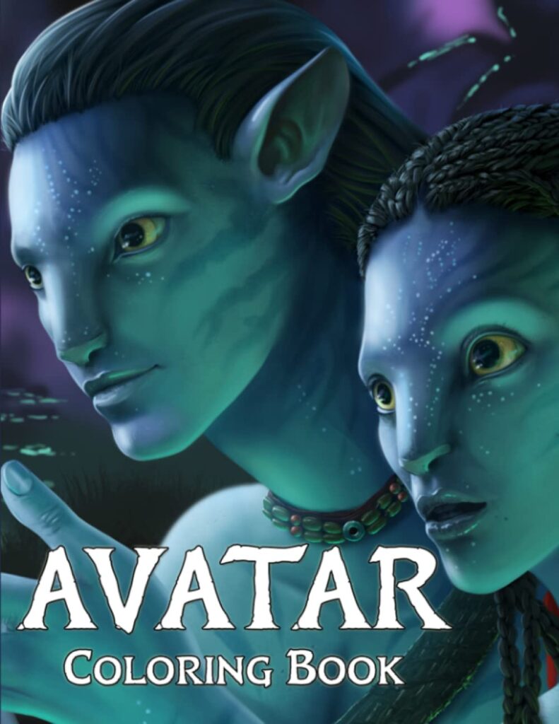 Libros para colorear de Avatar - Libros para colorear