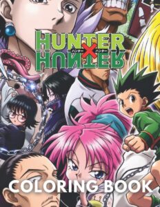 Libro Para Colorear De Hunter X Hunter 30 Páginas