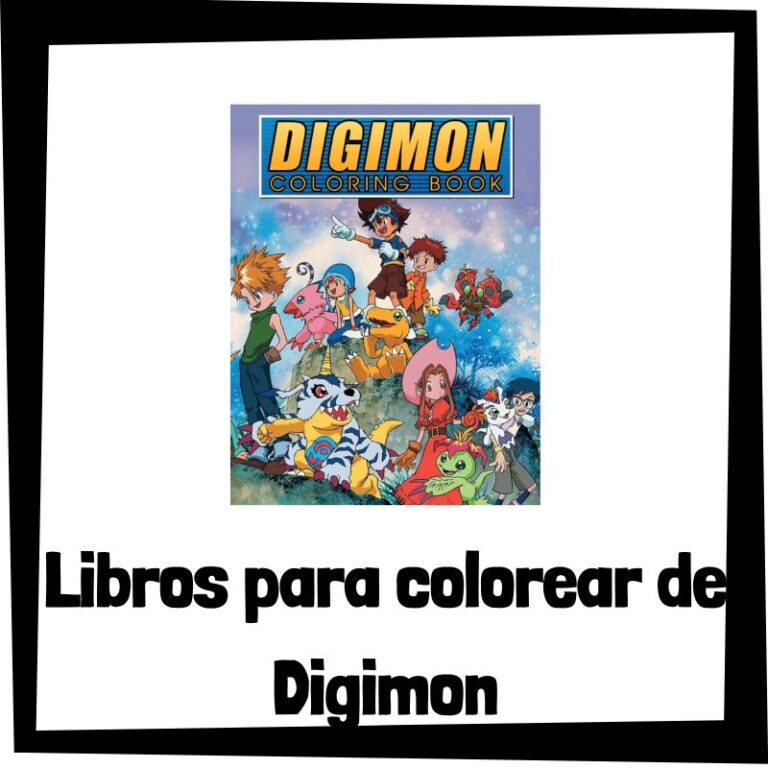 Lee más sobre el artículo Libros para colorear de Digimon