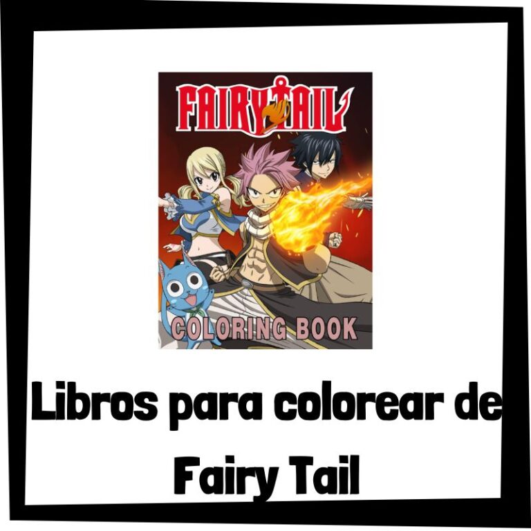 Lee más sobre el artículo Libros para colorear de Fairy Tail