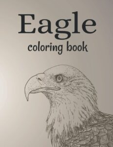 Libro Para Colorear águilas 30 Páginas