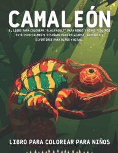Libro Para Colorear De Camaleones 30 Páginas