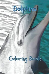 Libro Para Colorear De Delfines De 30 Páginas