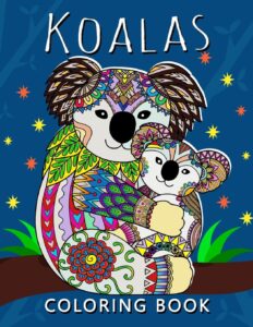 Libro Para Colorear De Koalas 50 Páginas
