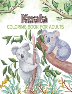 Libro Para Colorear De Koalas De 30 Páginas