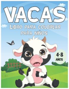 Libro Para Colorear De Vacas