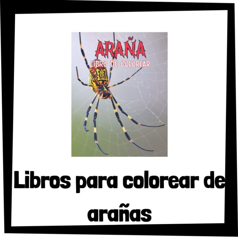 Lee más sobre el artículo Libros para colorear de arañas