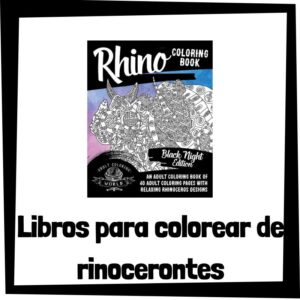 Lee más sobre el artículo Libros para colorear de rinocerontes