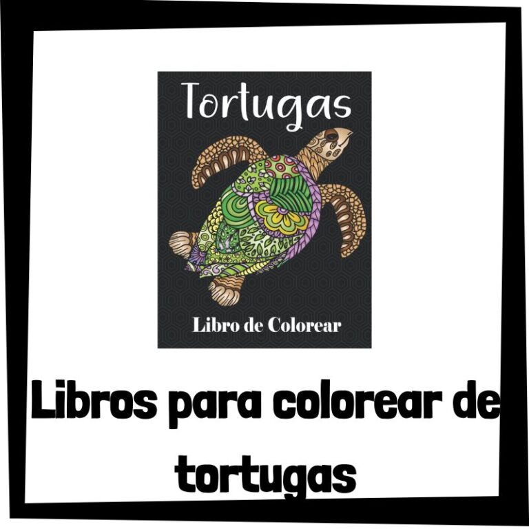 Lee más sobre el artículo Libros para colorear de tortugas