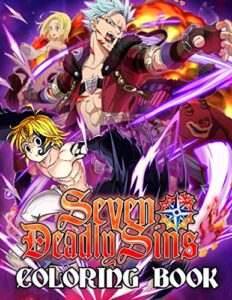 Coloring Book De The Seven Deadly Sins