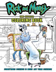 Libro Colorear Rick Y Morty