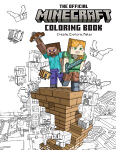 Libro De Colorear De Minecraft De 64 Páginas