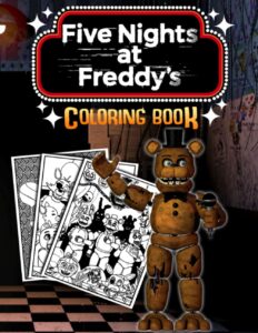 Libro Para Colorear De Five Nights At Freddy’s De 50 Páginas