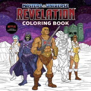 Libro Para Colorear De Masters Del Universo Oficial De 96 Páginas