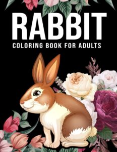 Libro Para Colorear De Conejos De 80 Páginas