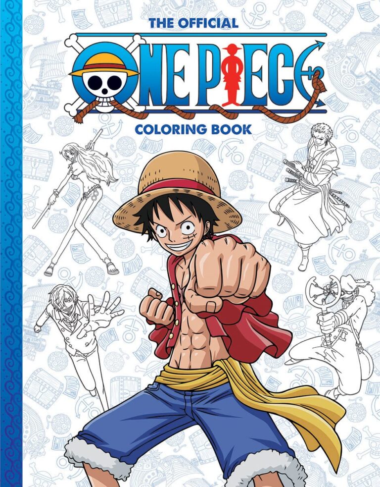 Libros Para Colorear De One Piece Libros Para Colorear