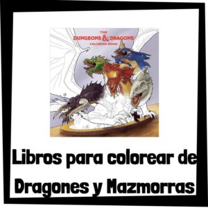 Lee más sobre el artículo Libros para colorear de Dragones y Mazmorras
