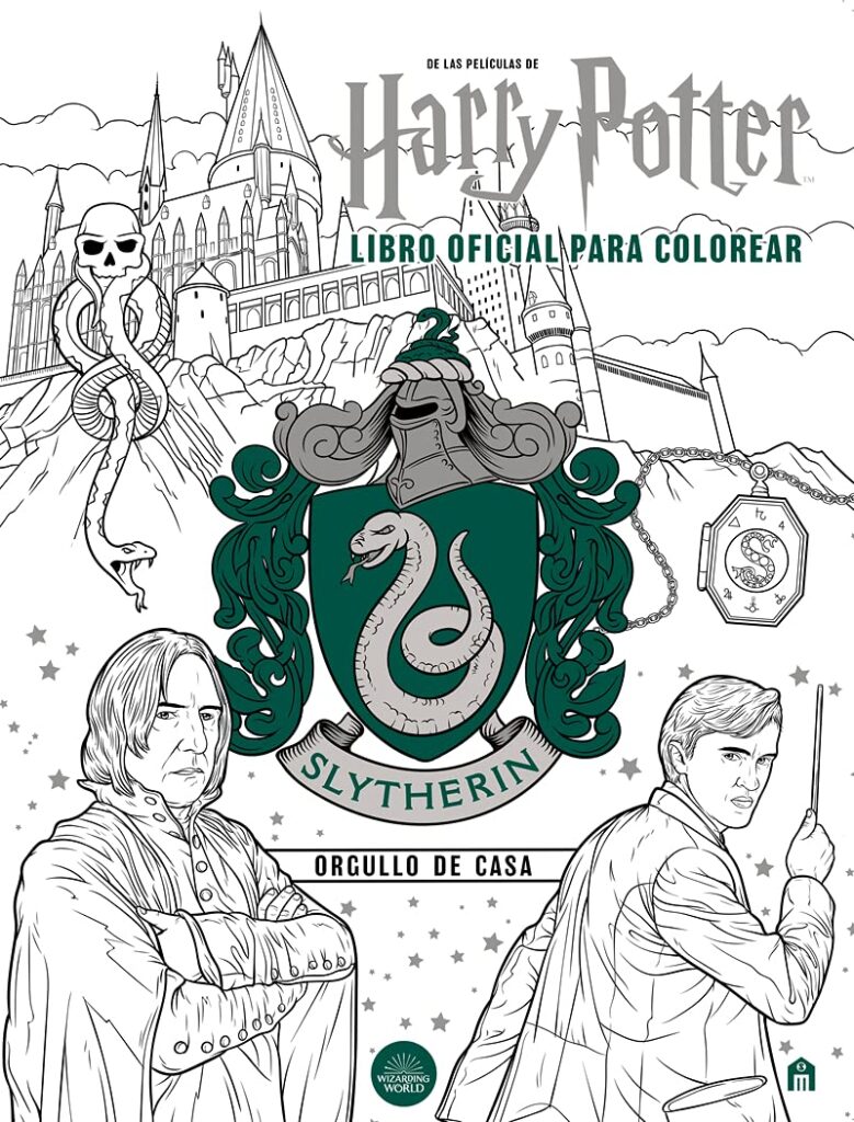libros-para-colorear-de-las-casas-de-hogwarts-de-harry-potter-libros