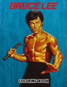 Libro Para Colorear De Bruce Lee De 30 Imágenes