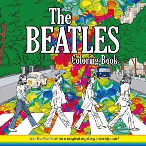 Libro Para Colorear De The Beatles De 40 Páginas