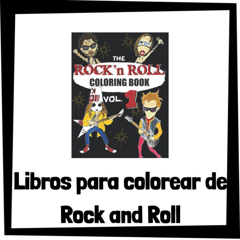 Lee más sobre el artículo Libros para colorear de Rock and Roll