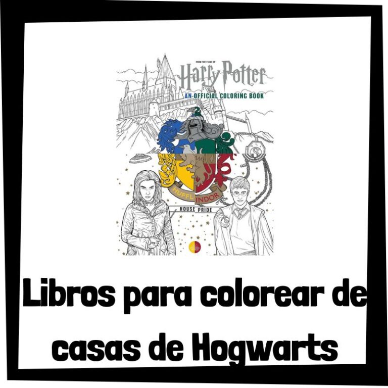 Lee más sobre el artículo Libros para colorear de las casas de Hogwarts de Harry Potter