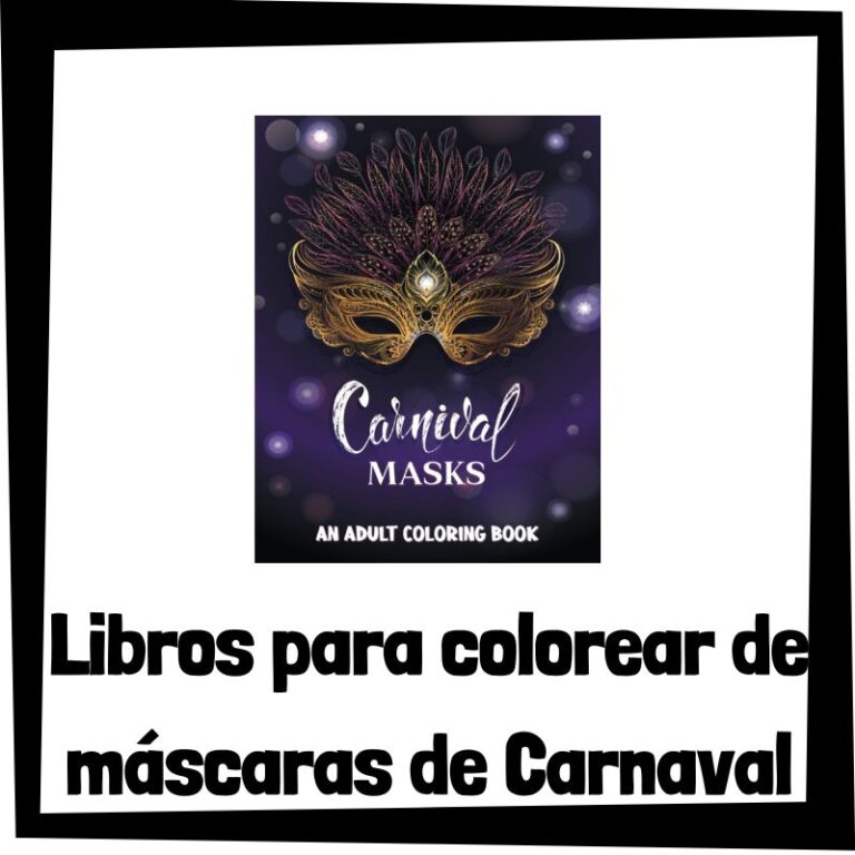 Lee más sobre el artículo Libros para colorear de máscaras de Carnaval